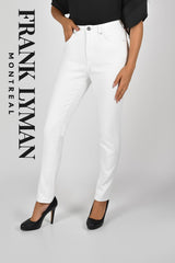 Frank Lyman Pantalon Jeans Tisse