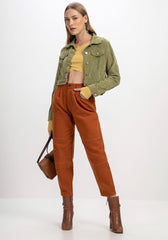 LEZ A LEZ Crop Top Femme