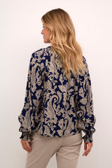 CREAM BLOUSE FEMME