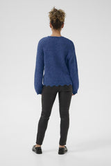 CREAM PULLOVER FEMME