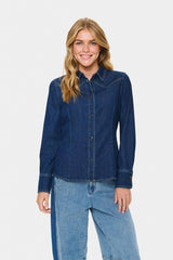 ST-TROPEZ CHEMISE EN JEANS FEMME