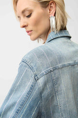 JOSEPH RIBKOFF VESTE EN JEANS FEMME