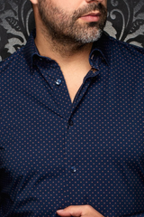 AU NOIR CHEMISE KNIT HOMME