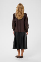 CREAM BLOUSE FEMME