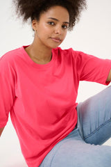 KAFFE CURVE T-SHIRT FEMME