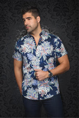 AU NOIR CHEMISE MANCHE COURTE