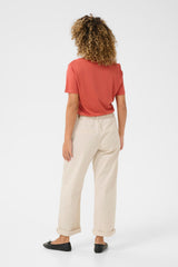 CREAM PANTALON FEMME