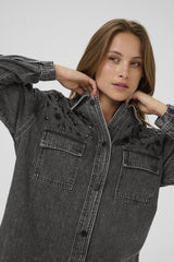 KAFFE VESTE EN JEANS FEMME