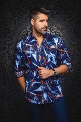 AU NOIR CHEMISE KNIT HOMME