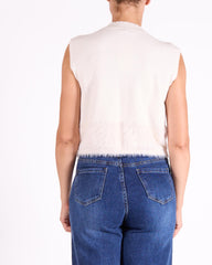 ANGELA MARA VESTE SANS MANCHES FEMMS