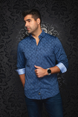 AU NOIR CHEMISE KNIT HOMME