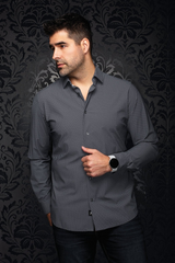 AU NOIR CHEMISE KNIT HOMME