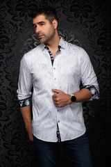 AU NOIR CHEMISE KNIT HOMME