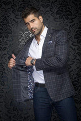 Au Noir Veston Homme