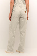 Cream Pantalon Femme