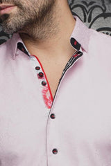 AU NOIR CHEMISE MANCHES COURTES HOMME