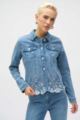 Joseph Ribkoff Veste En Jeans Femme
