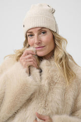 CREAM TUQUE FEMME