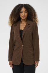 CREAM VESTON FEMME