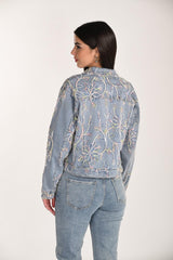 FRANK LYMAN VESTE EN JEANS FEMME