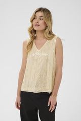 CREAM CAMISOLE FEMME