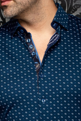AU NOIR CHEMISE KNIT HOMME