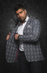 Au Noir Veston Homme