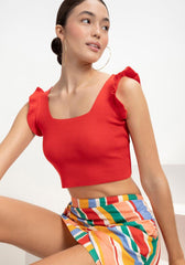 LEZ A LEZ Crop Top Femme