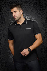 AU NOIR POLO HOMME