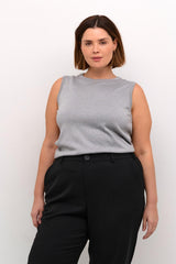 KAFFE CURVE CHNADAIL SANS MANCHES FEMME