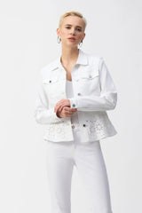 JOSEPH RIBKOFF VESTE EN JEANS FEMME