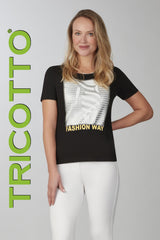 TRICOTTO T-SHIRT FEMME