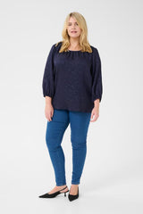 KAFFE CURVE BLOUSE FEMME