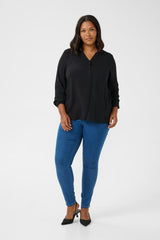 KAFFE CURVE BLOUSE FEMME