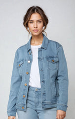 CARRELI VESTE EN JEAN FEMME