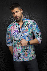 AU NOIR CHEMISE KNIT HOMME