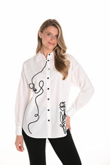 FRANK LYMAN CHEMISE FEMME