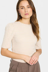 SAINT-TROPEZ CHANDAIL MANCHES COURTES FEMME