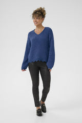 CREAM PULLOVER FEMME