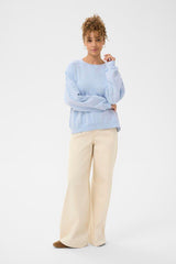CREAM CHANDAIL FEMME