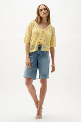 JOSEPH RIBKOFF SHORT EN DENIM FEMME