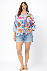 ANGELA MARA BLOUSE FEMME