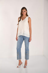 FRANK LYMAN JEANS FEMME