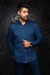 AU NOIR CHEMISE KNIT HOMME