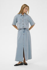 KAFFE CHEMISE EN JEANS FEMME