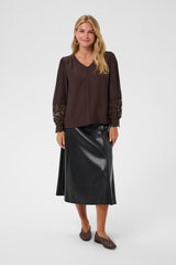 CREAM BLOUSE FEMME