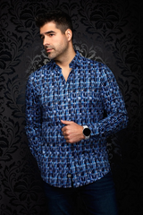 AU NOIR CHEMISE KNIT HOMME