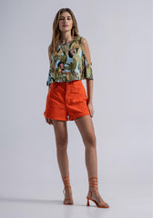 LEZ A LEZ Short en jeans Femme