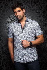 Au Noir Chemise Manche Courte Knit Homme
