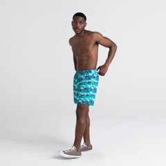 Saxx Maillot de Bain Homme OH BUOY 2N1 VOLLEY 7"